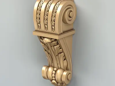 Corbel 013 3D model