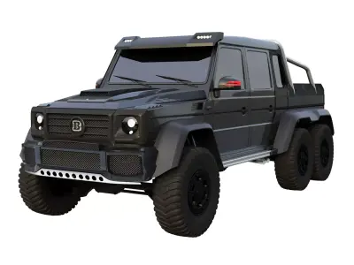 Brabus g700 6x6 3D model
