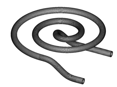 Induction Cooktop Heating Coil 3D print model