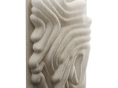 Tapestry Decor Low-poly 3D model