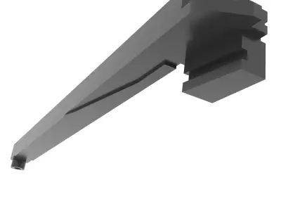 Sunroof Sliding Part for BMV 10007576B 3D print model