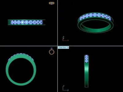 Ring 002 Free 3D model