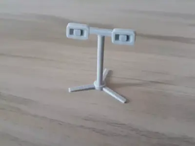 LED Illumination Mechanic - Diorama Garage 3D print model  3D print model