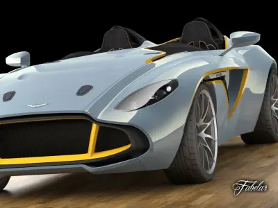 Aston Martin CC100 std mat 3D model