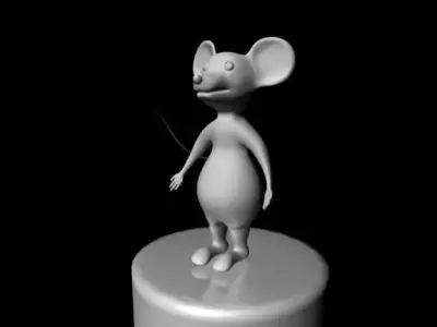 Mouse Ratatui 3D model