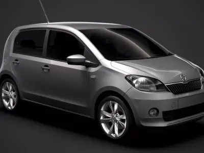 Skoda Citigo 5D 2016 3D model