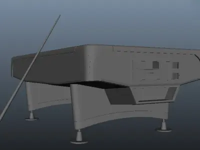 Pool Table 3D model