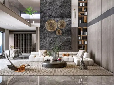 Living room 54 3D model