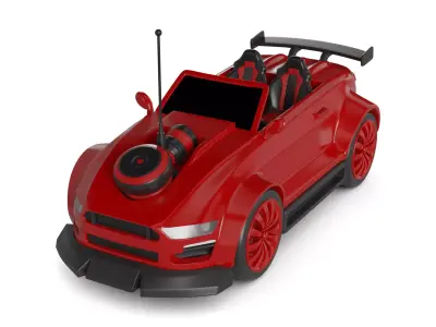 Remote Control Car 3D model