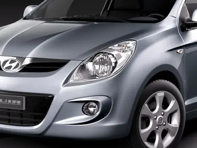 Hyundai I20 3door 3D model