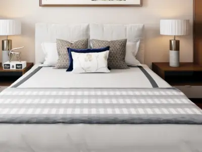 bedroom Chinese style 3D model