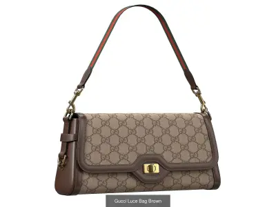 Gucci Luce Bag 3D Model Pack