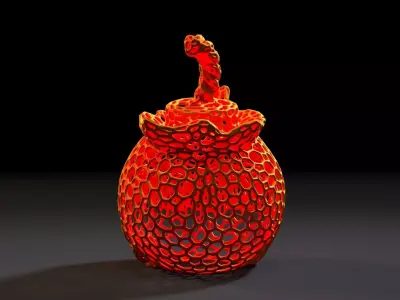 Pumpkin bomb halloween 3D print model