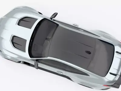 BMW G82 M4 202 Low-poly 3D model