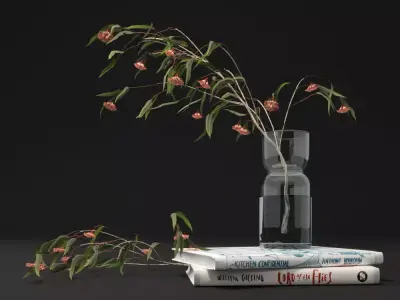 Decorative set 02 3D model