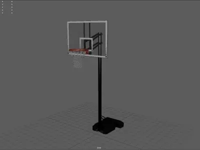 Basketball Basket 3D model