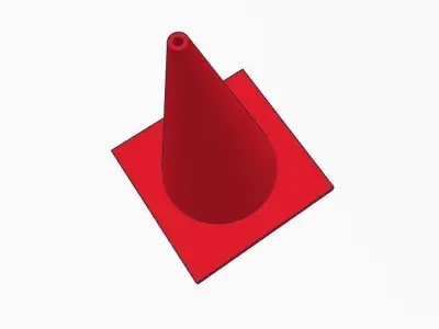 Traffic Cone 3D print model