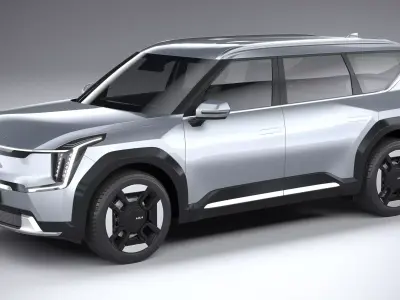 Kia EV9 2024 3D model