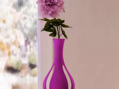 Decorative Flower Vase 3D print model