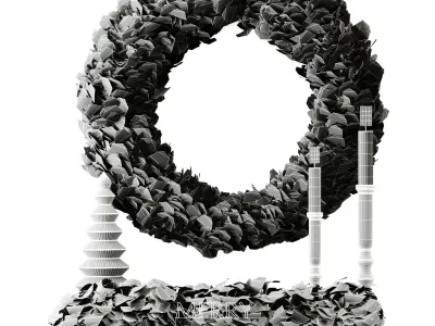 Christmas set 01 3D model