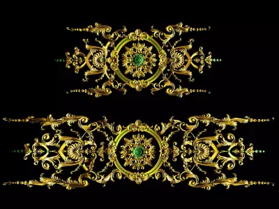 Decorative Ornamental 51 3D model