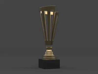 Trophy Cup 3D model 20