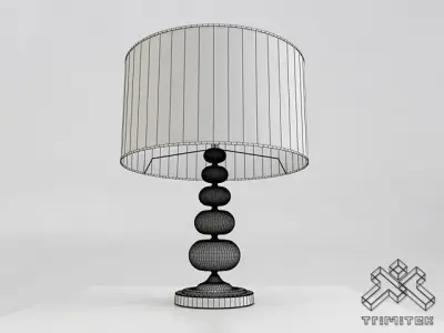 Luxury Desk Lamp 3D model