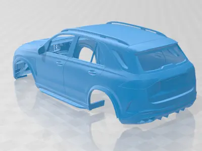 Mercedes Benz GLE63S AMG 2024 - Body Car STL Model 3D print model