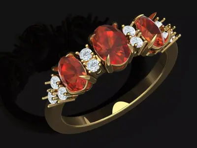 ring for women 3D print model