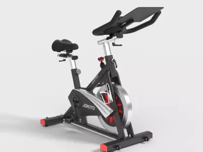 EXERCISE BIKE 3D model 6