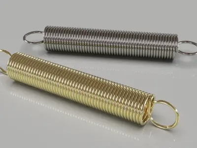 Hook Spring 3D print model