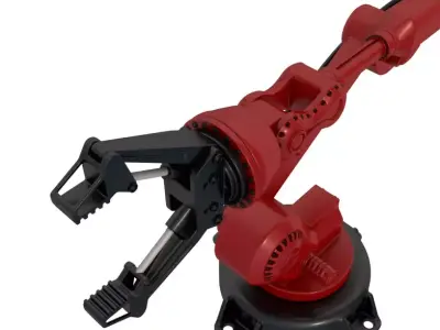 Industrial Robot Arm collection 3D model