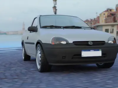 Pickup Corsa 1996 3D model