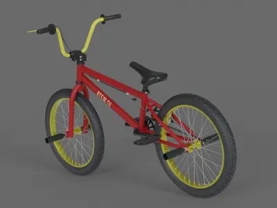 BMX Bike 3D model