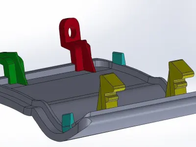 Mercedes-Benz Side Molding Cap Tested and Ready to 3D Print 3D print model