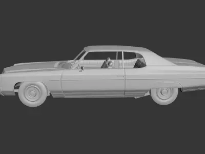 Chevrolet Caprice 1973 3D print model