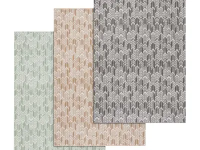 Rug Set 289 3D model