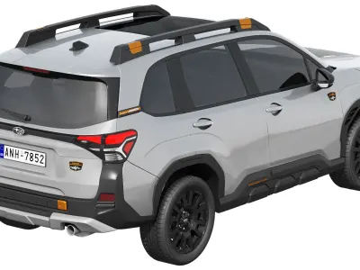 Subaru Forester Wilderness 2026 3D model