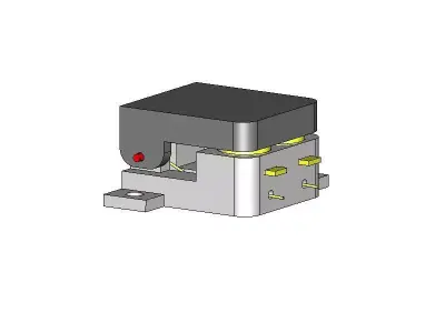 SPDT Momentary Small Switch 3D print model
