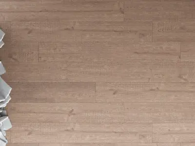 Wood Floor Oak Black Walnut Wild Wood 3D model