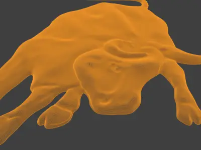 LAMBORGINI BADGE 3D print model