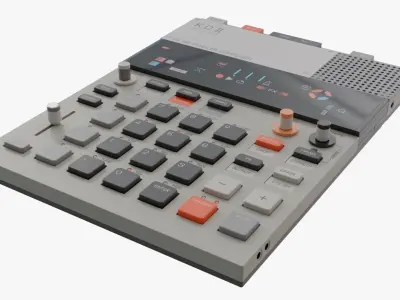 teenage engineering EP133 KO II 3D model