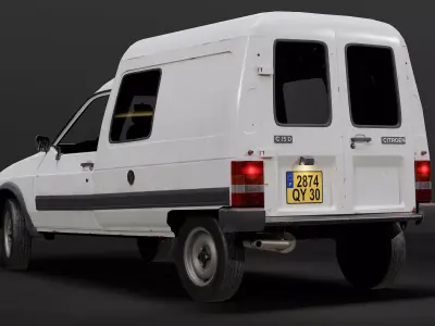 Citroen C15 3D model