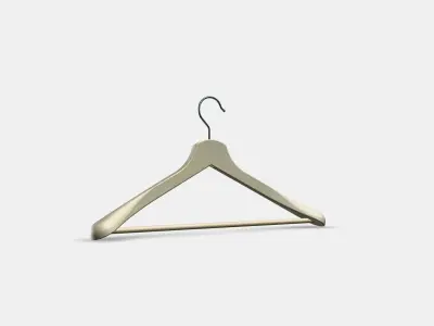 BUMERANG clothes hanger Low-poly 3D model