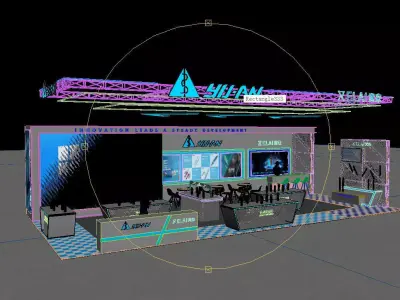 exhibition 3D model