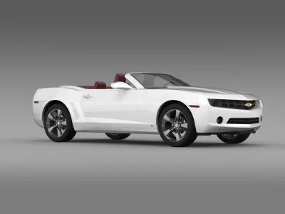 Chevrolet Camaro Convertible 2011 3D model