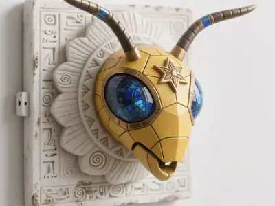 Wasps 3D print model