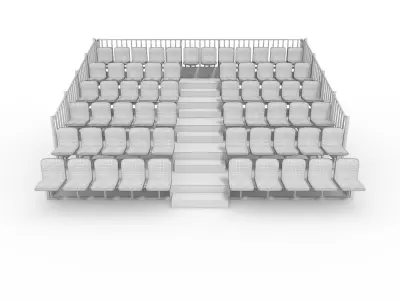 Bleachers 5 3D model