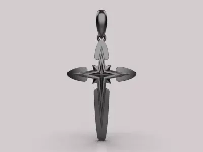 Jewelry Cross  3D print model