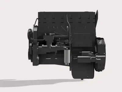 ISM QSM11 engine 3D print model
